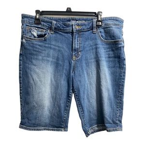 Women’s Gap Bermuda‎ Denim Jean Shorts size 14/32